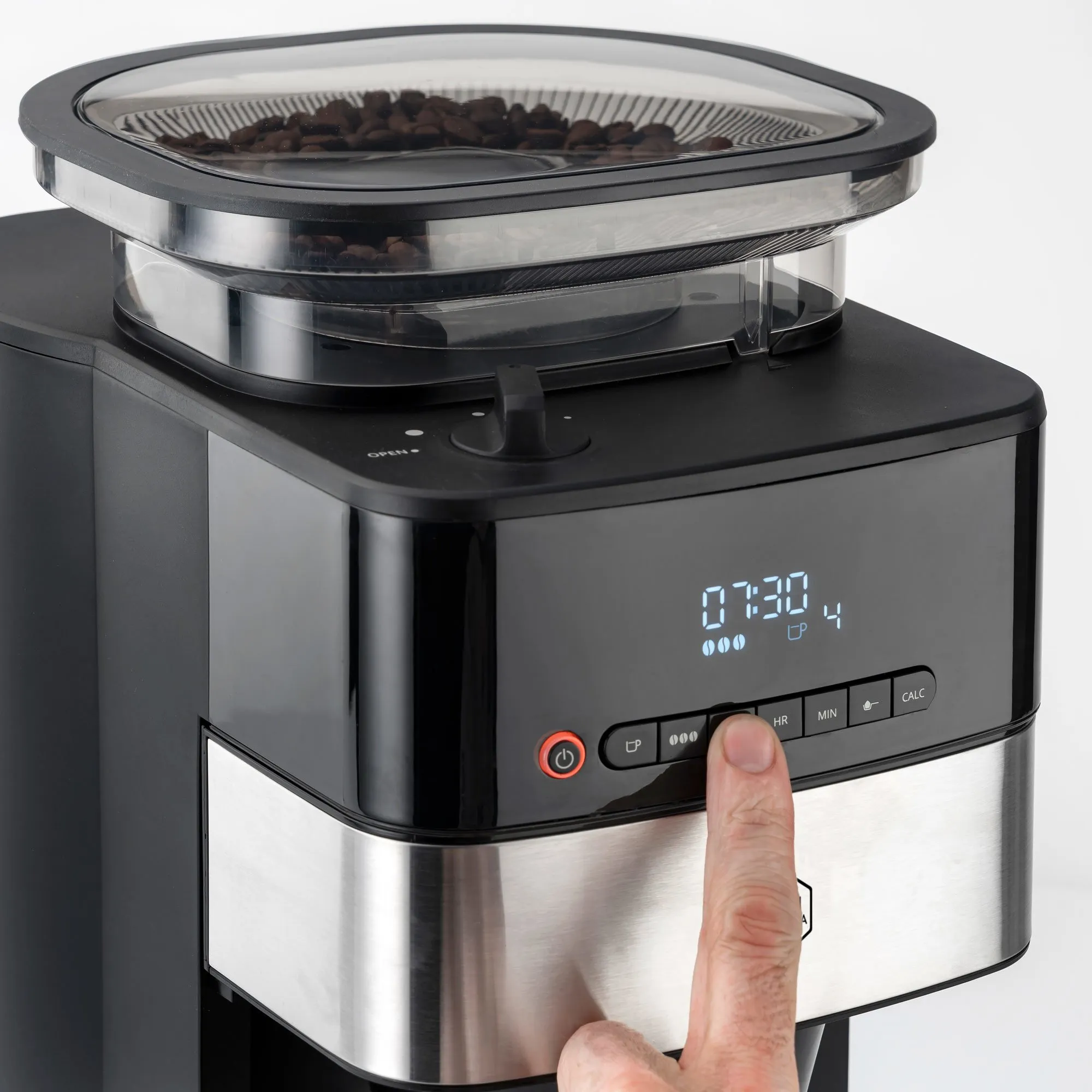 Grind Aroma kaffemaskine, 1,25 liter, sort, produktbillede 3 af 5, Kaffemaskiner hos HomeNordic