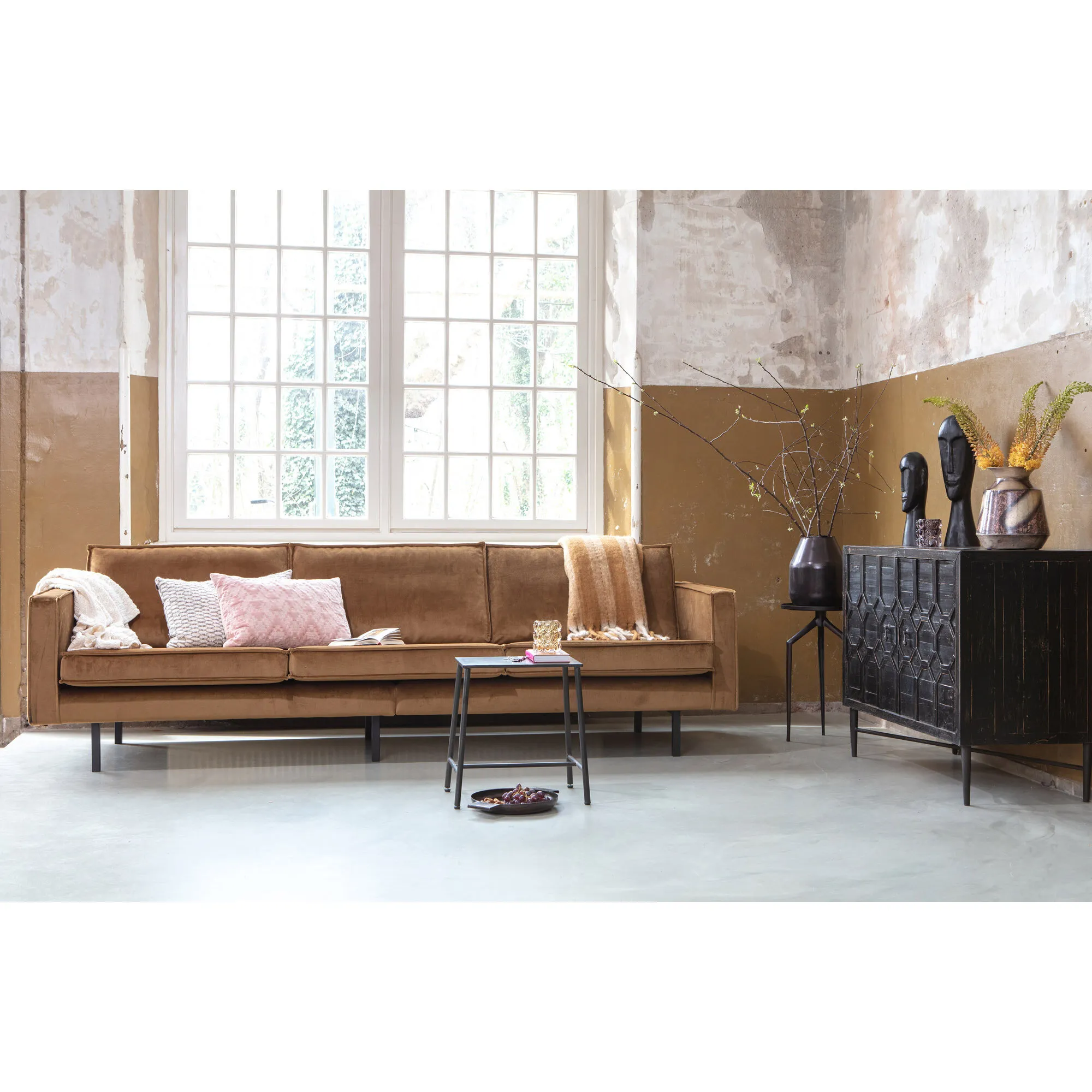 Rodeo 3-pers Sofa Velour, produktbillede 10 af 10, Sofaer hos HomeNordic