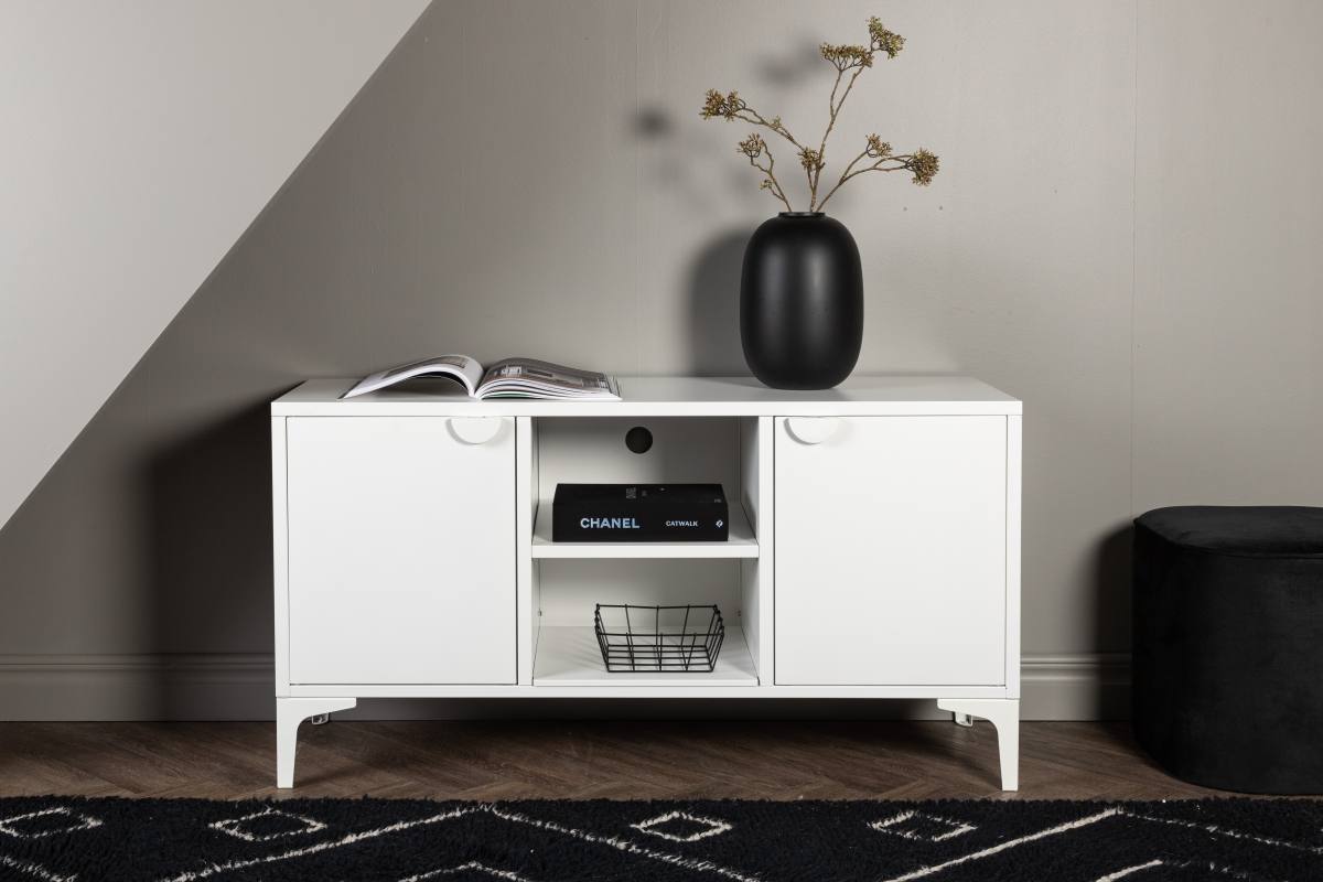 VENTURE DESIGN Piring TV-bord, m. 2 låger og 3 hylder, produktbillede 16 af 18, TV-borde hos HomeNordic