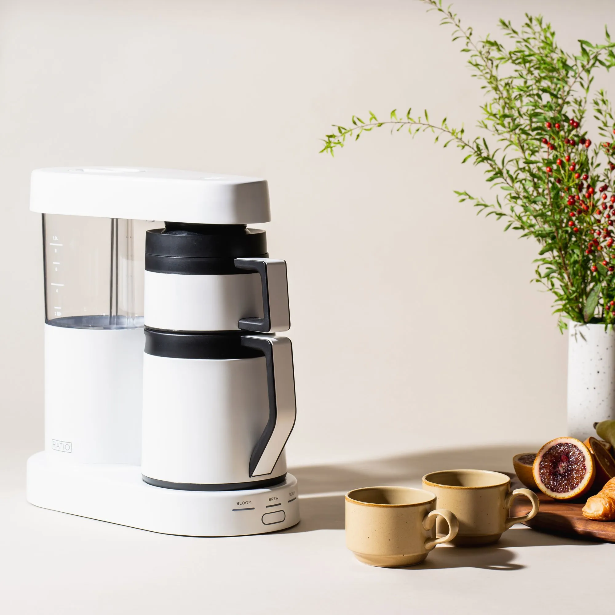 Six kaffemaskine 1,25 liter, hvid, produktbillede 11 af 12, Kaffemaskiner hos HomeNordic