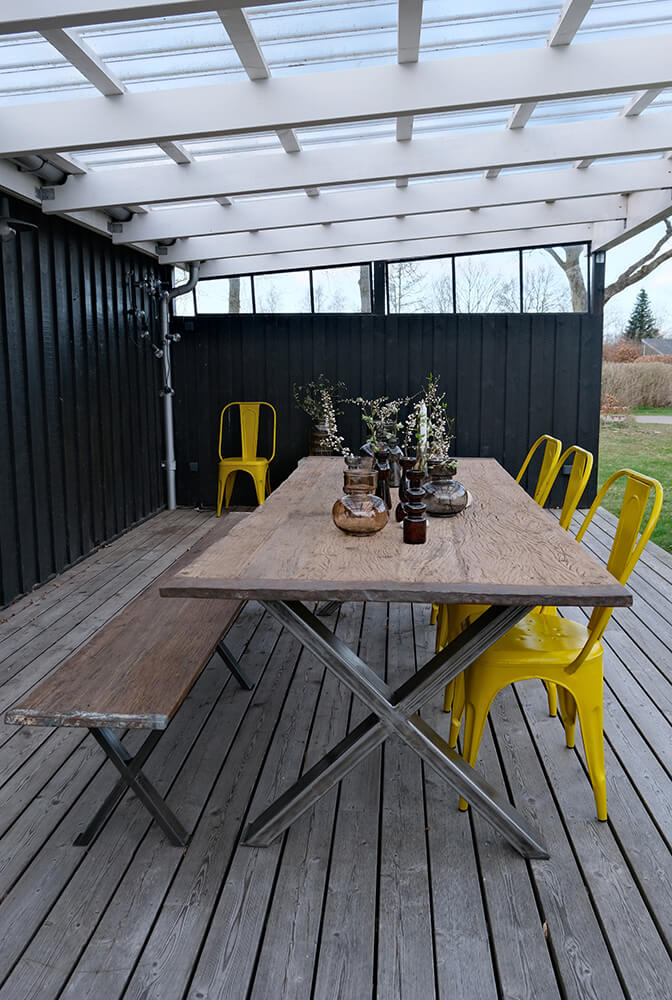 TRADEMARK LIVING POOVAR SPISEBORD / GENRBRUGSTRÆ, produktbillede 3 af 5, Spiseborde hos HomeNordic