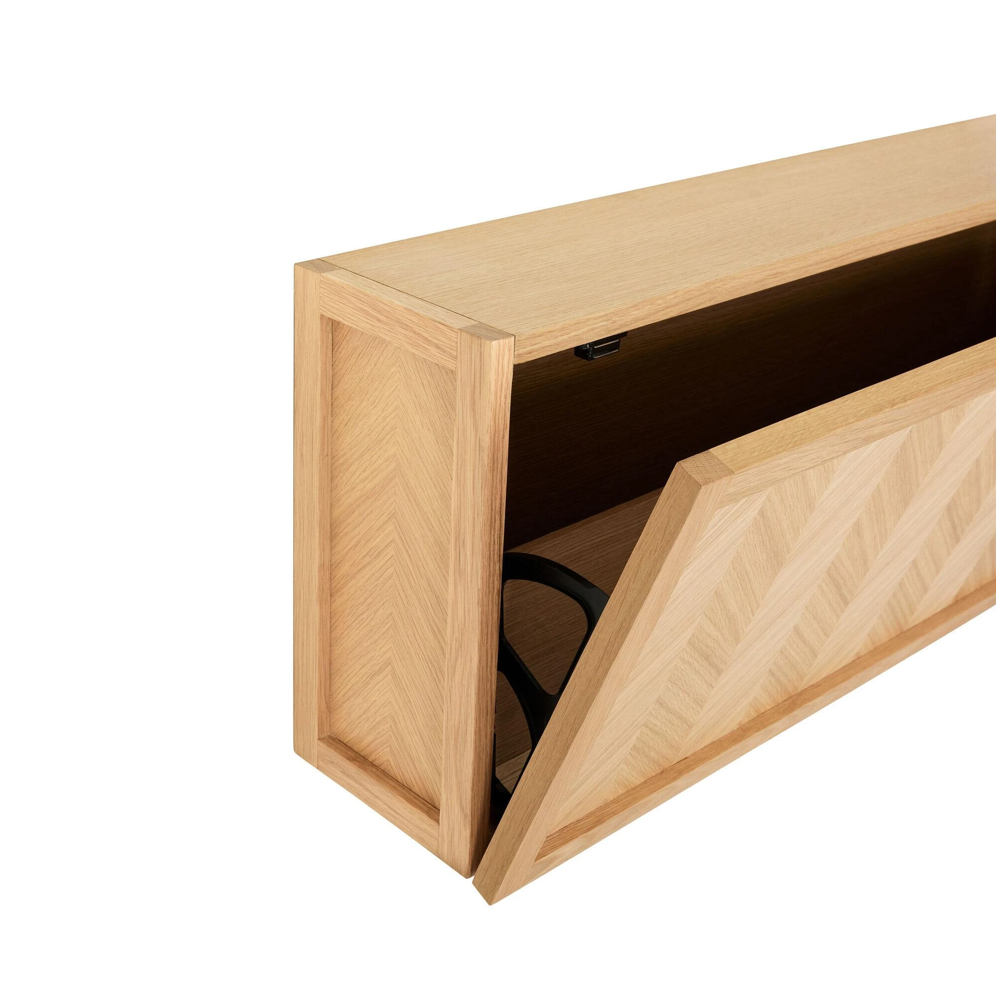 Herringbone Skoskab Stor, produktbillede 3 af 8, Skoskabe hos HomeNordic
