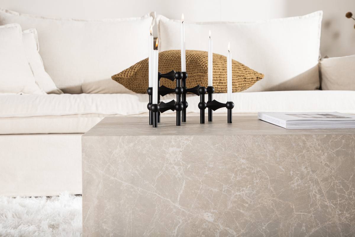 Blockit - Sofabord i marmor look, 60 x 80 cm., produktbillede 4 af 7, Moderne designs hos HomeNordic