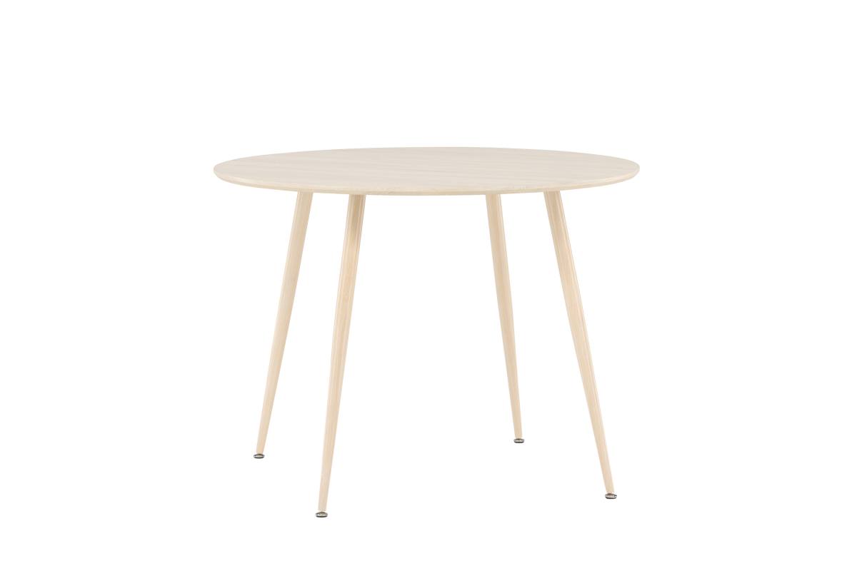 VENTURE DESIGN Plaza spisebord, rund, Spiseborde hos HomeNordic