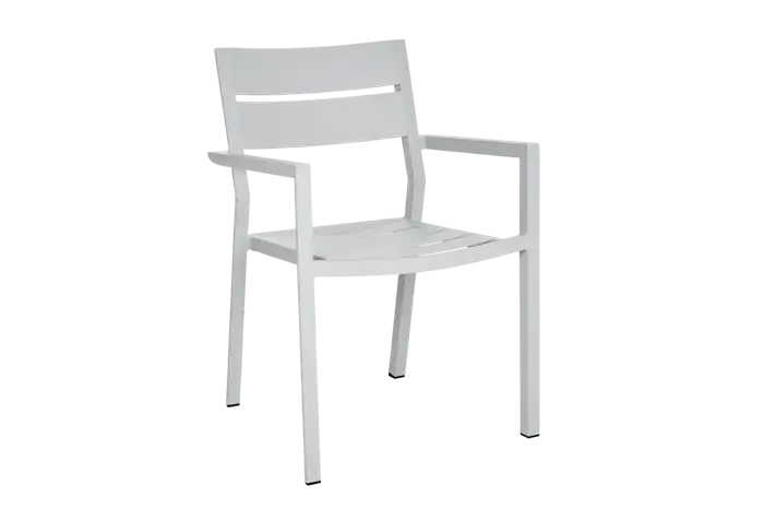 Delia stabelstol light grey alu, Sofaer & stole hos HomeNordic