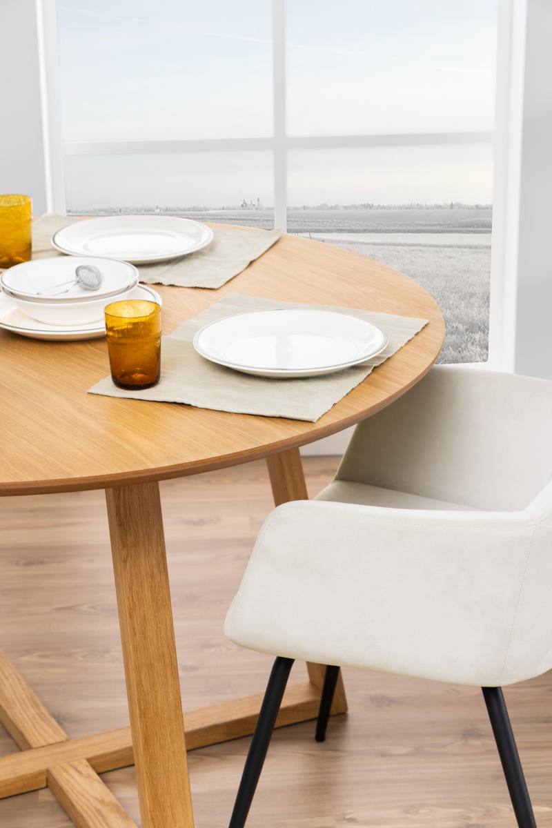 ACT NORDIC Malika spisebord, rund, produktbillede 6 af 7, Spiseborde hos HomeNordic