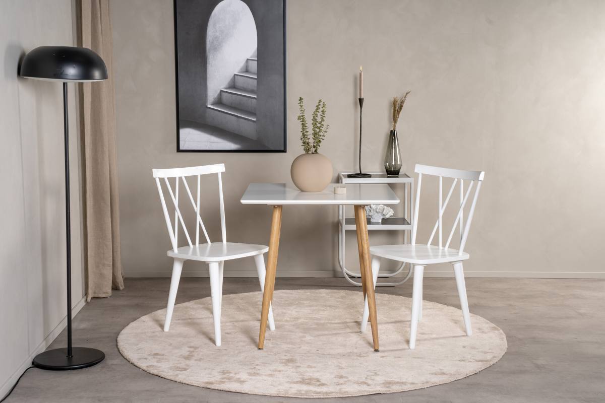 VENTURE DESIGN Polar spisebord, kvadratisk, produktbillede 3 af 4, Spiseborde hos HomeNordic