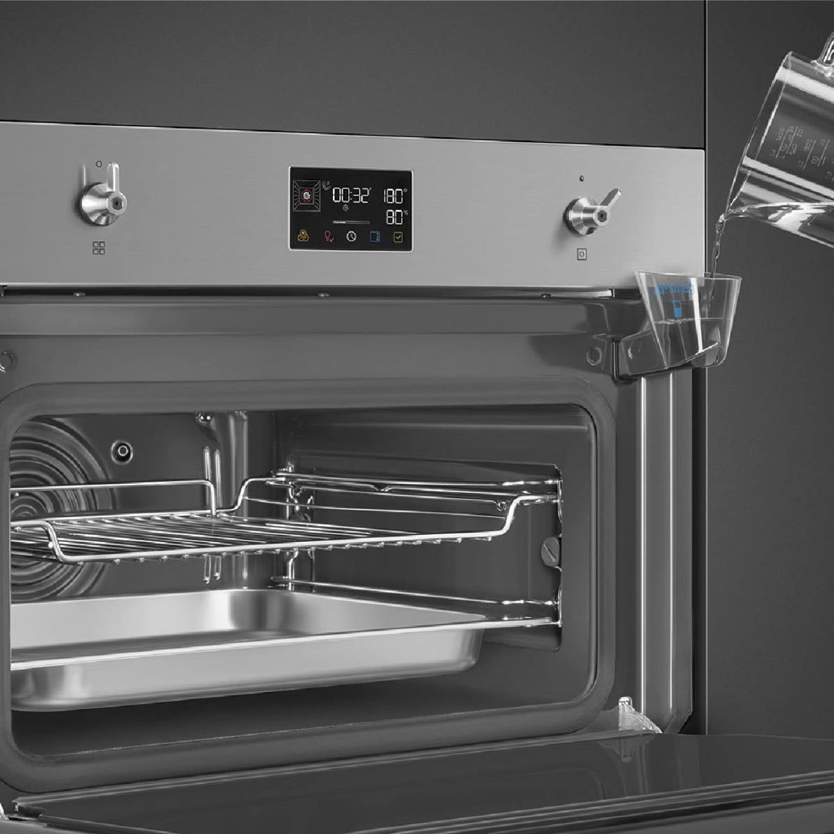 SMEG Kombiovn SO4302S3X, produktbillede 3 af 12, Ovne hos HomeNordic