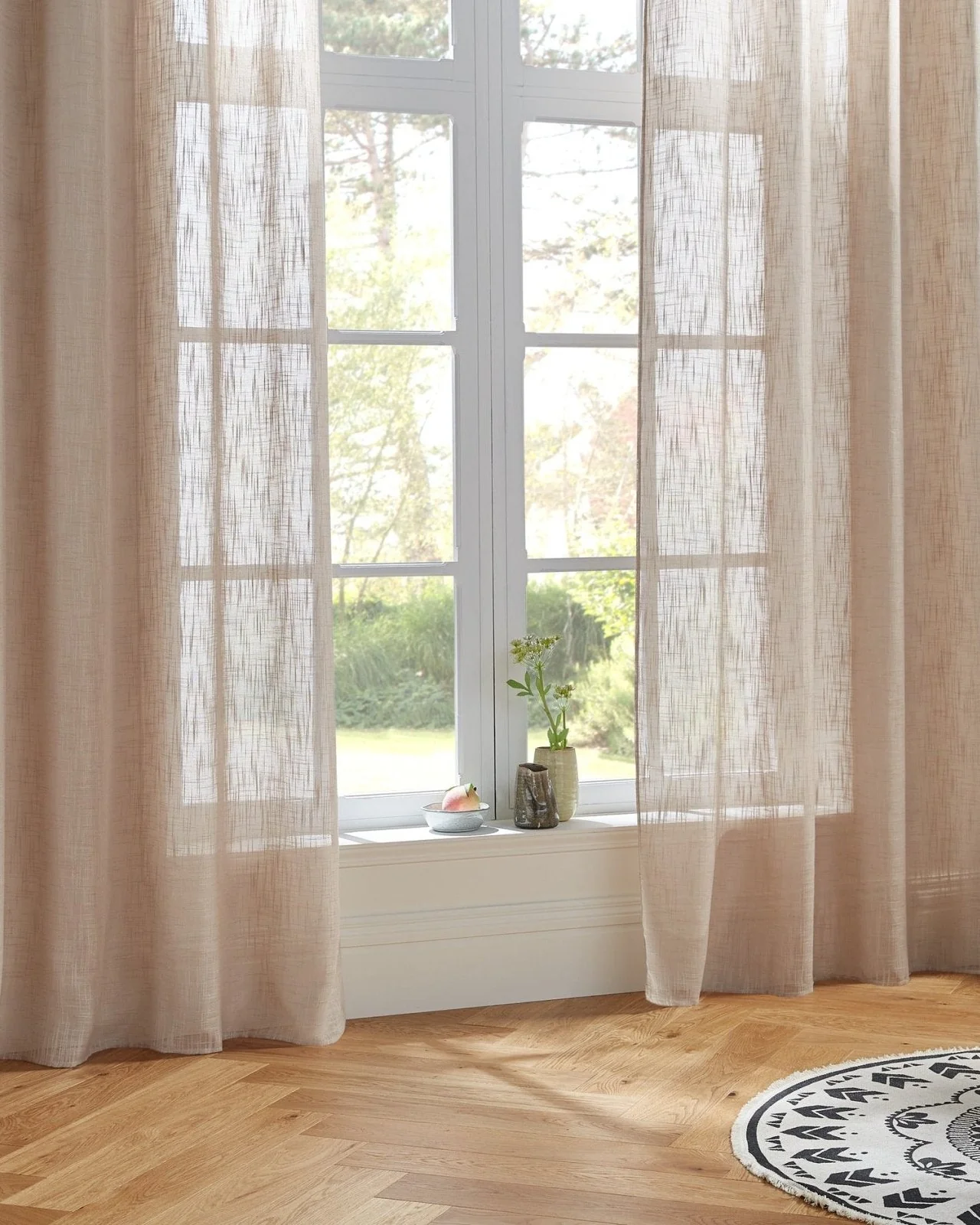 ALTON – Let gardin, Beige, Gardiner hos HomeNordic