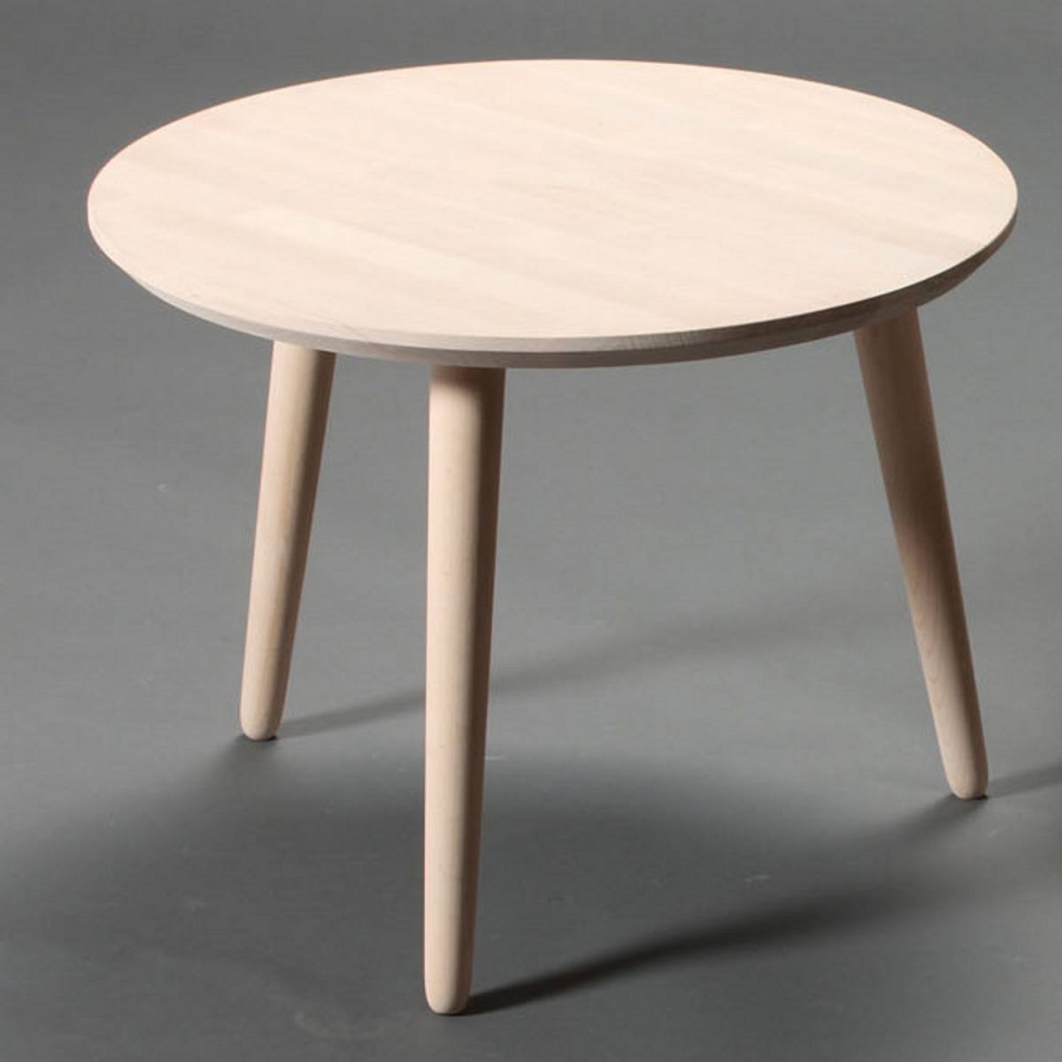 CT 10 - Sofabord i massiv bøg og diameter 60 cm, produktbillede 2 af 10, Nordisk design hos HomeNordic