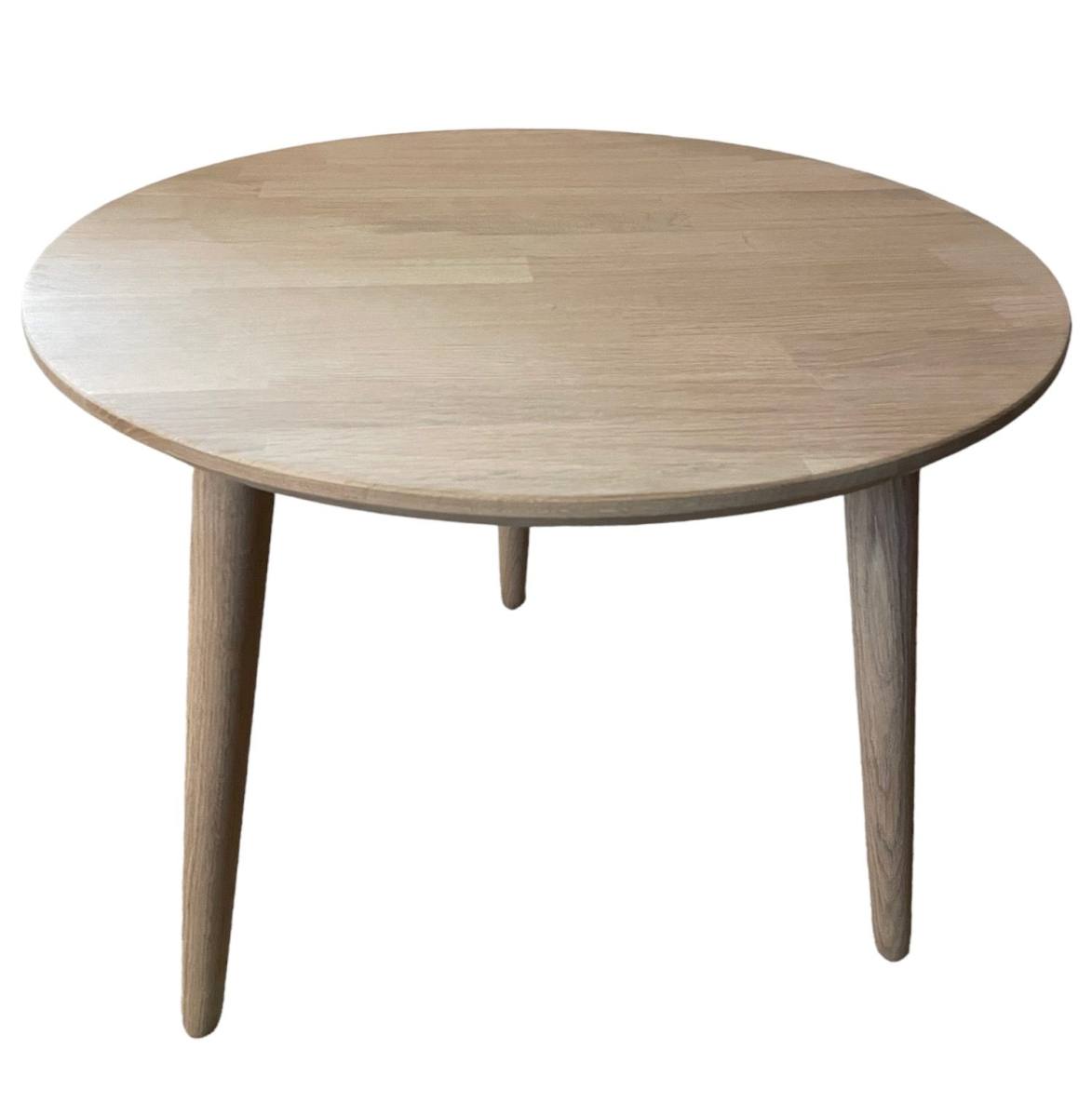 Rundt Sofabord "Fjell", massiv eg, Sofaborde hos HomeNordic