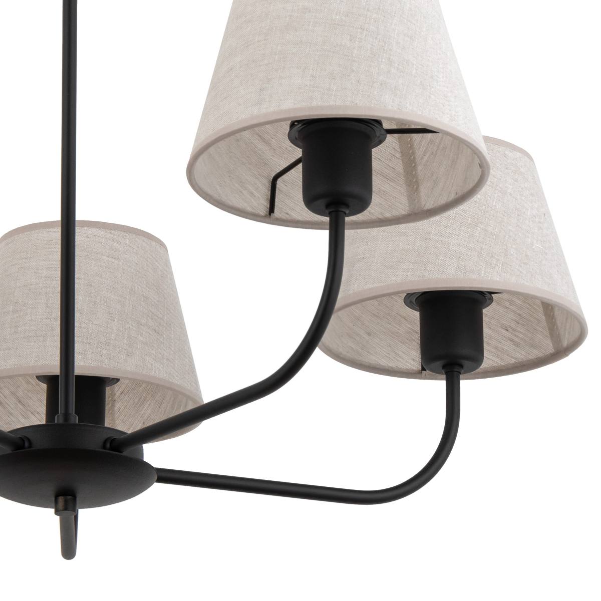 TK Chicago loftlampe, m. 5 skærme, produktbillede 6 af 15, Loftlamper hos HomeNordic