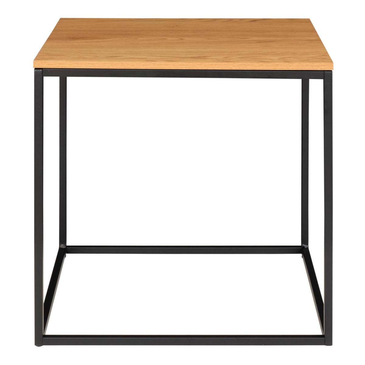 Zeta - Hjørnebord i egetræslook, produktbillede 5 af 12, Moderne designs hos HomeNordic