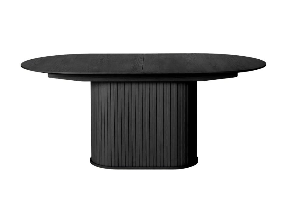 Nola spisebord, m. tillægsplade, oval, produktbillede 2 af 5, Spiseborde hos HomeNordic