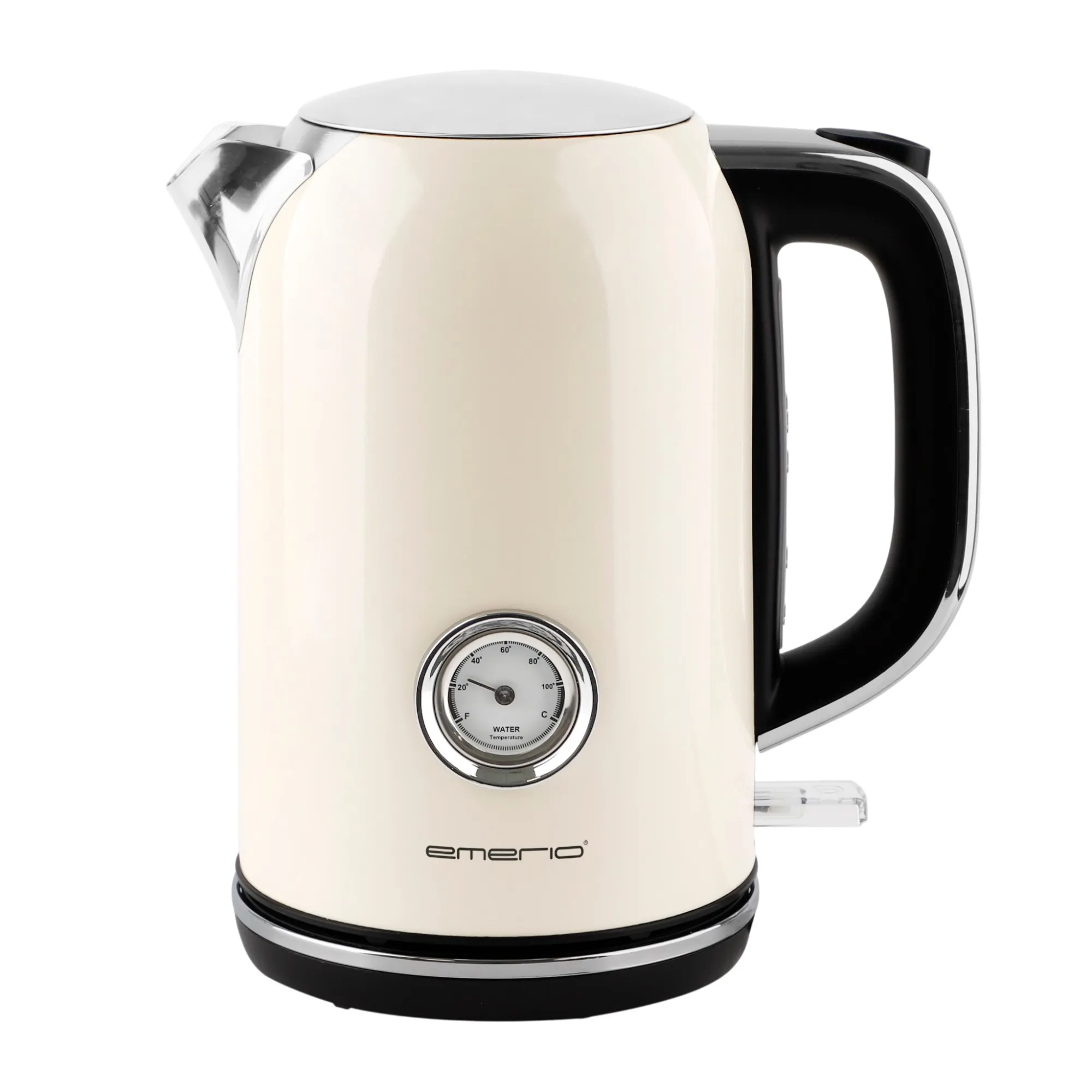 Retro elkedel 1,7 l, elfenben, Elkedler hos HomeNordic
