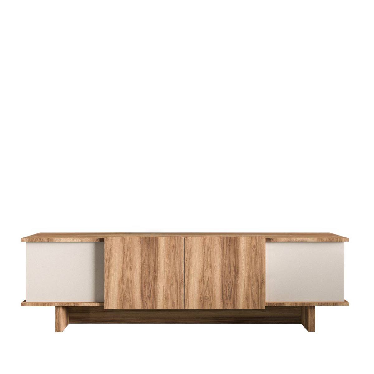 FUNZI LIVING Diana TV-bord, m. 4 låger og hylde, TV-borde hos HomeNordic