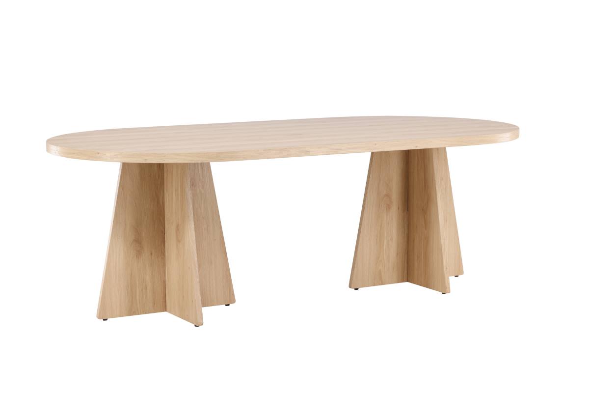 VENTURE DESIGN Bootcut spisebord, rektangulær, produktbillede 9 af 16, Spiseborde hos HomeNordic