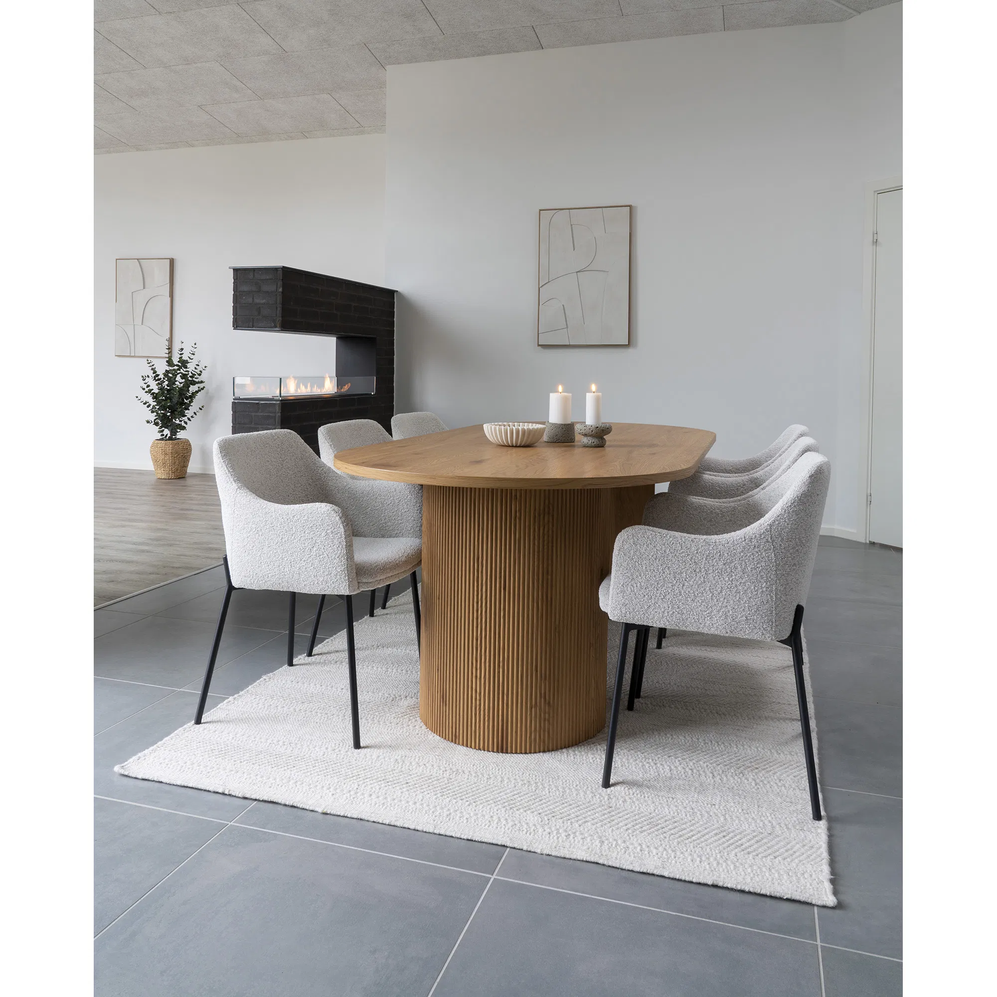 HOUSE NORDIC BOAVISTA SPISEBORD, produktbillede 5 af 5, Spiseborde hos HomeNordic