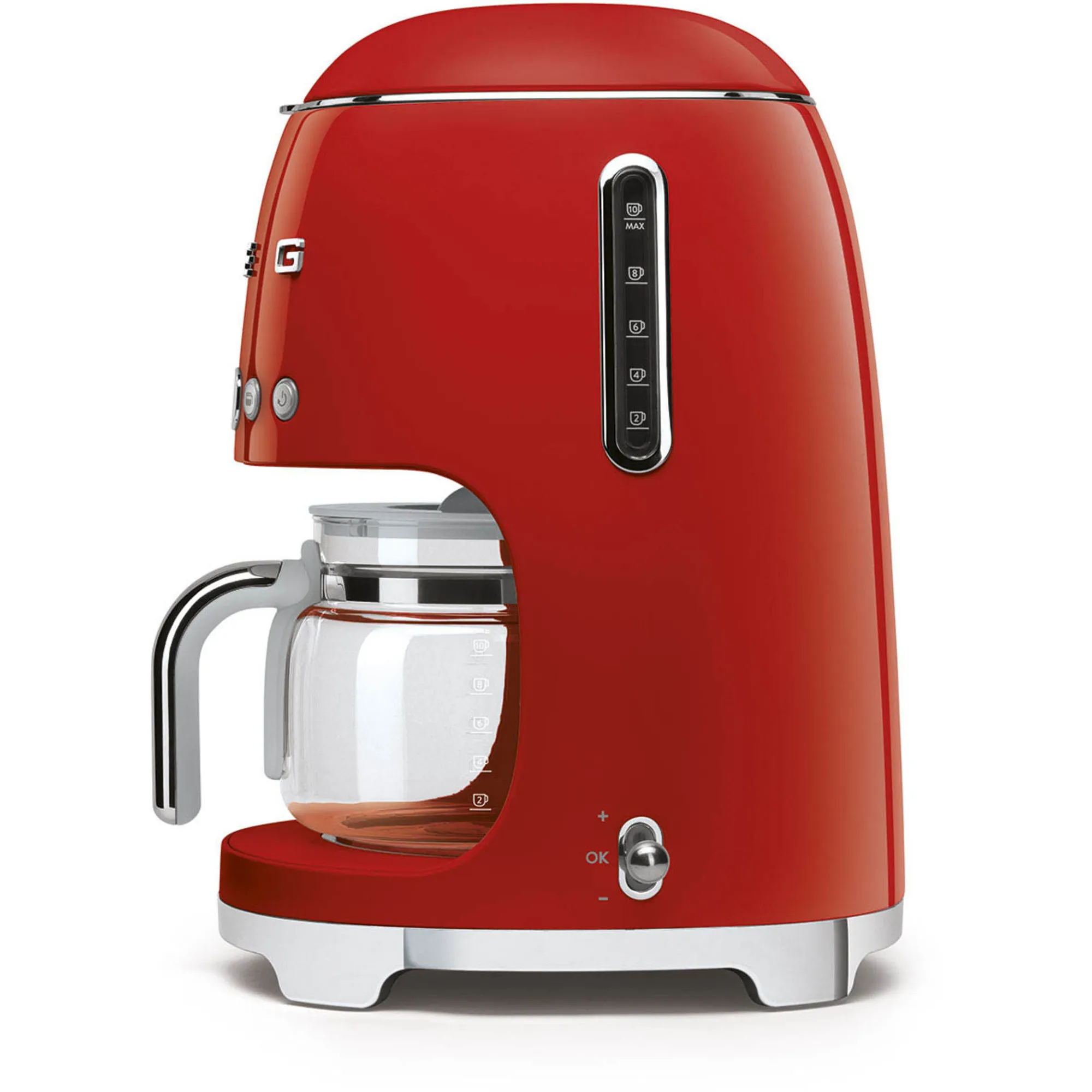 Retro kaffemaskine, DCF02RDEU, produktbillede 2 af 4, Kaffemaskiner hos HomeNordic