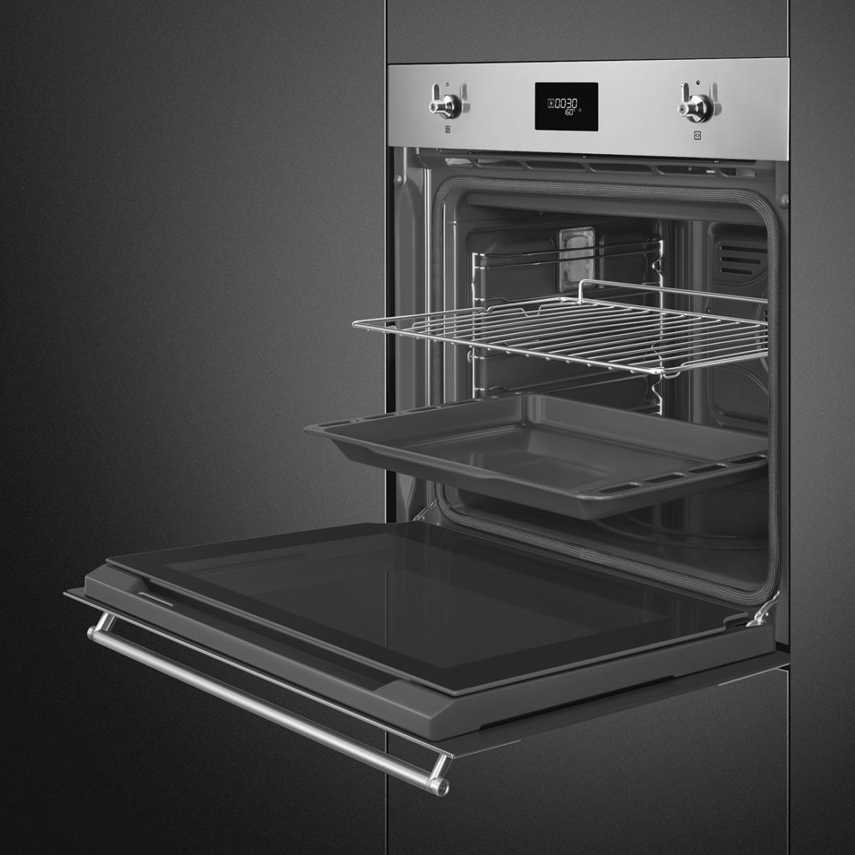 Smeg Indbygningsovn SFP6301TVX, produktbillede 6 af 11, Ovne hos HomeNordic