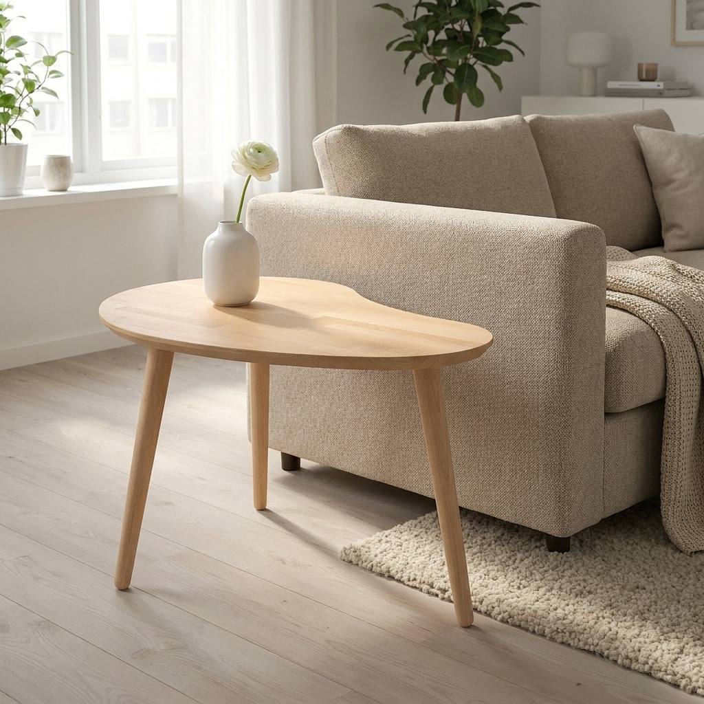CT 10 - Sofabord i massiv bøg med paletform og størrelse 107 x 79 cm, produktbillede 2 af 24, Nordisk design hos HomeNordic