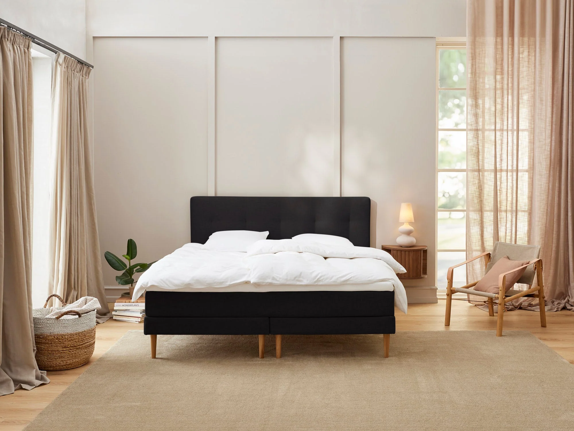 Fabrikkens, produktbillede 3 af 6, Kontinentalsenge 180x200 cm hos HomeNordic