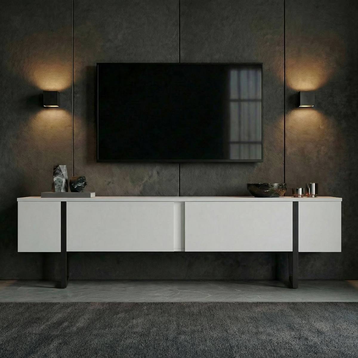 FUNZI LIVING Onera TV-bord, m. 2 låger, produktbillede 7 af 8, TV-borde hos HomeNordic