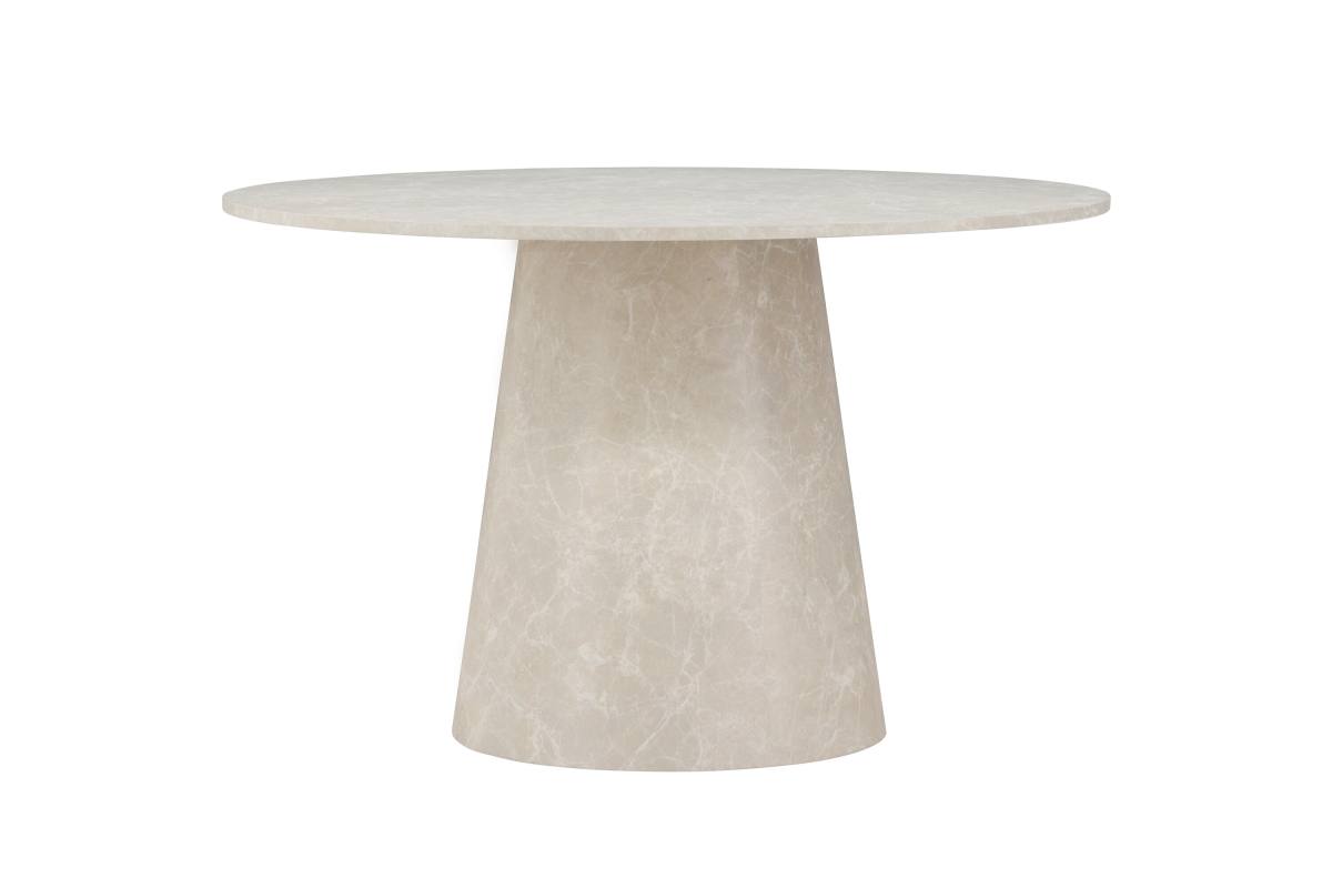 VENTURE DESIGN Lanzo spisebord, rund, produktbillede 12 af 16, Spiseborde hos HomeNordic