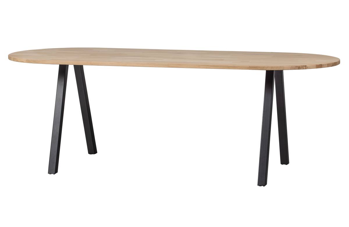 WOOOD Tablo spisebord, oval, produktbillede 2 af 6, Spiseborde hos HomeNordic