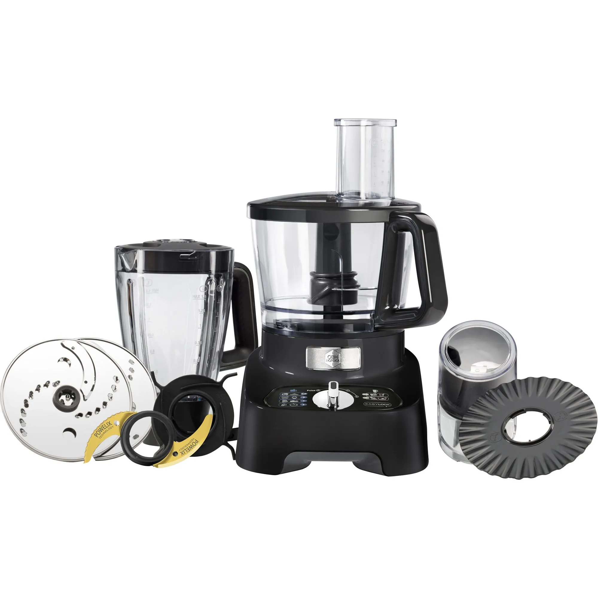 Double Force Pro Manual foodprocessor, Foodprocessorer hos HomeNordic