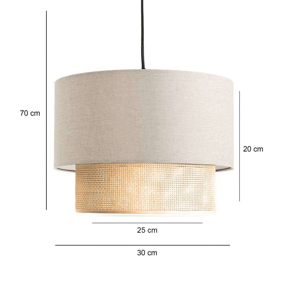 LUMI AYD loftlampe, rund, produktbillede 2 af 4, Loftlamper hos HomeNordic