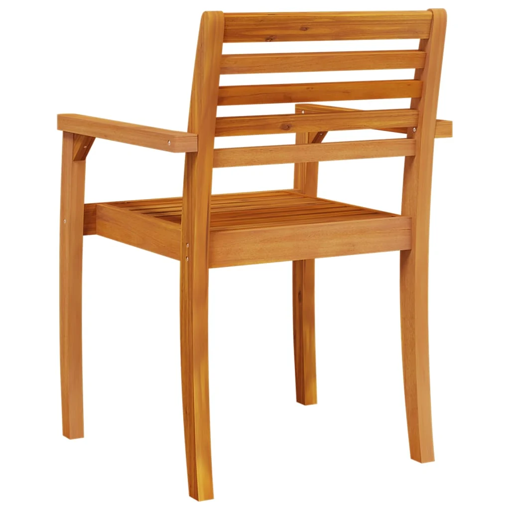 Havestole 59x55x85 Cm Massivt Akacietræ, produktbillede 7 af 11, Havestole i akacietræ hos HomeNordic