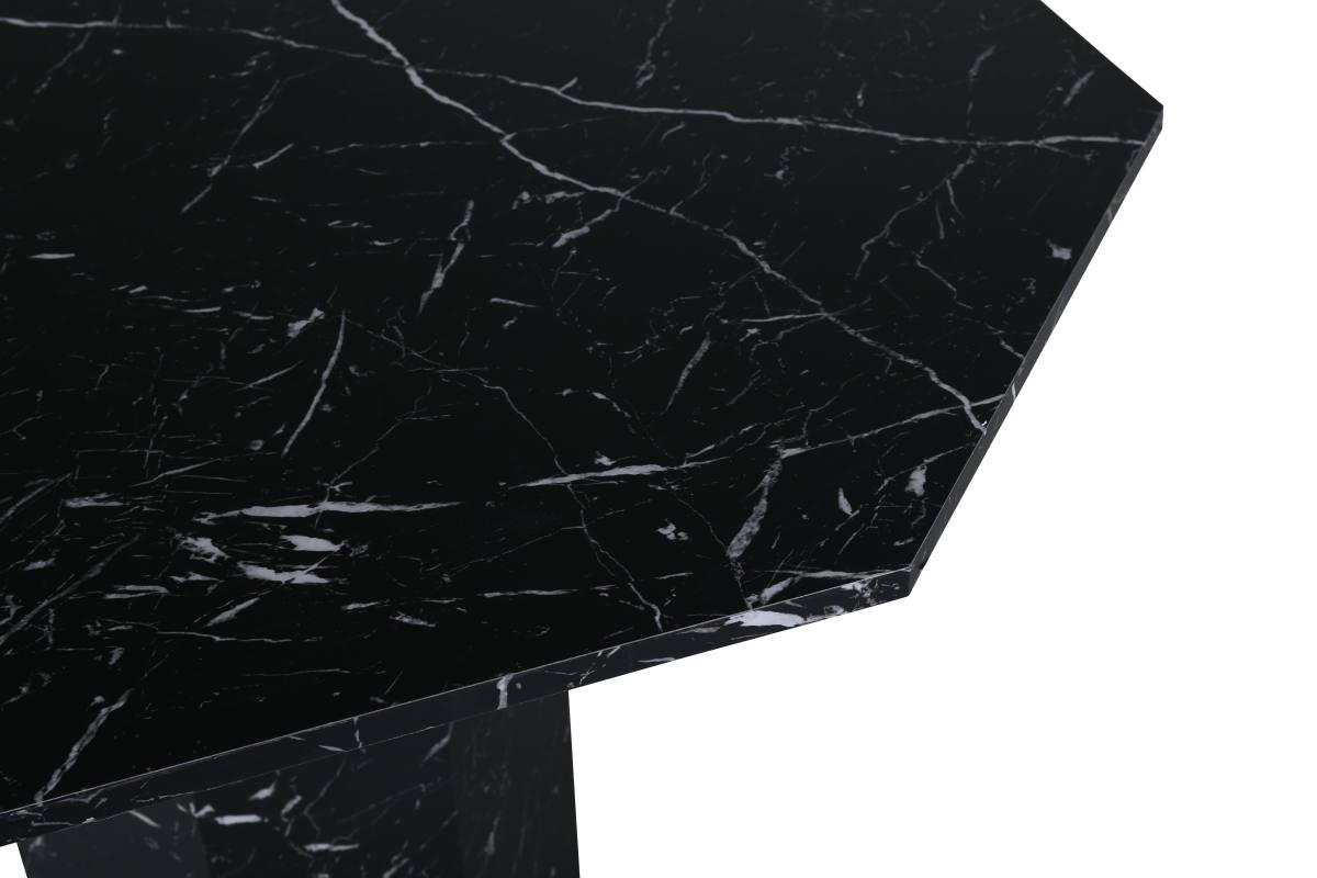 VENTURE DESIGN Marbs spisebord, ottekantet, produktbillede 6 af 13, Spiseborde hos HomeNordic