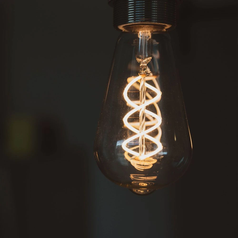 E27 4W ST64 filament LED pære, Pærer hos HomeNordic