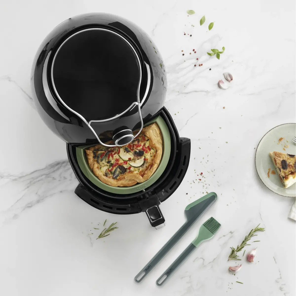 Essential Kit til airfryer, grøn, produktbillede 2 af 2, Airfryers hos HomeNordic