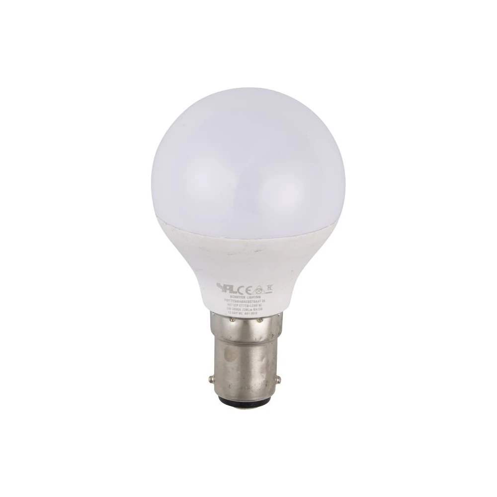 BA15d 3W LED kronepære, 12-60V, Pærer hos HomeNordic