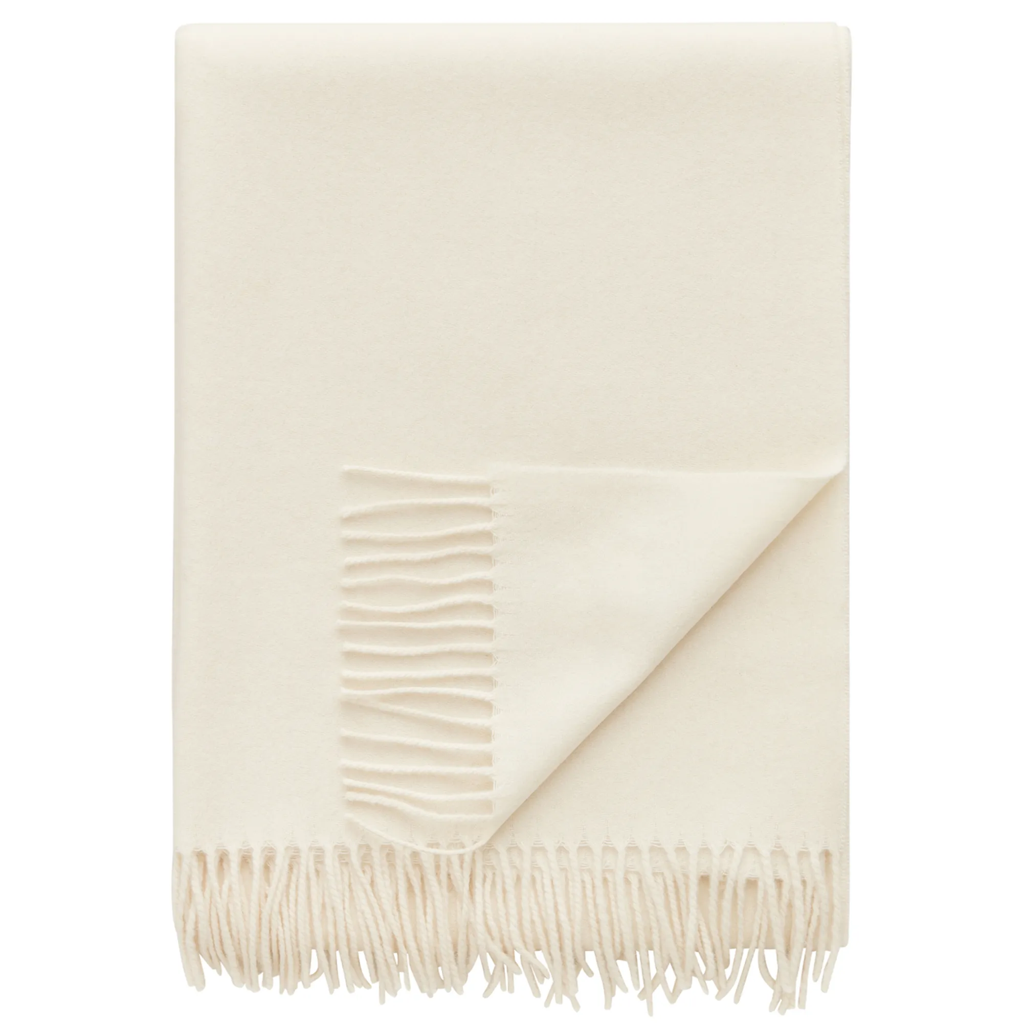 Decotique Desert plaid i uld og kashmir 180 x 130 cm, beige, Plaider hos HomeNordic