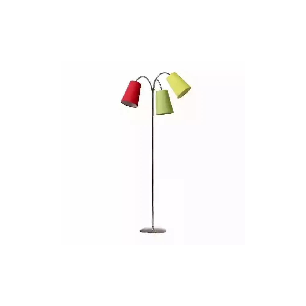E14 Salsa gulvlampe fra Nielsen Light i rød, gul og grøn, Gulvlamper hos HomeNordic
