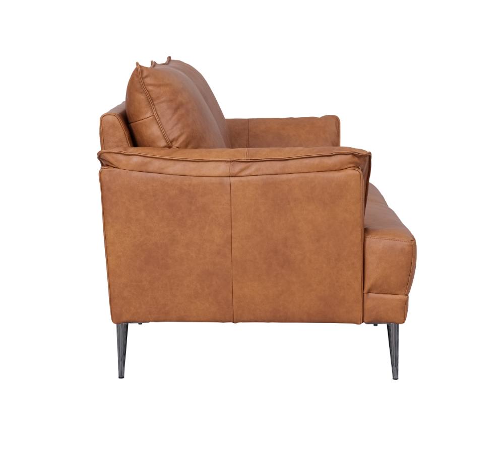 Jazz sofa i brun okselæder, produktbillede 3 af 9, Sofaer hos HomeNordic