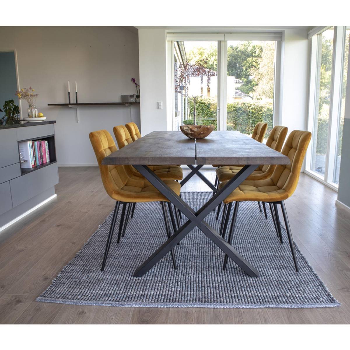 HOUSE NORDIC rektangulær Toulon spisebord, produktbillede 6 af 6, Spiseborde hos HomeNordic