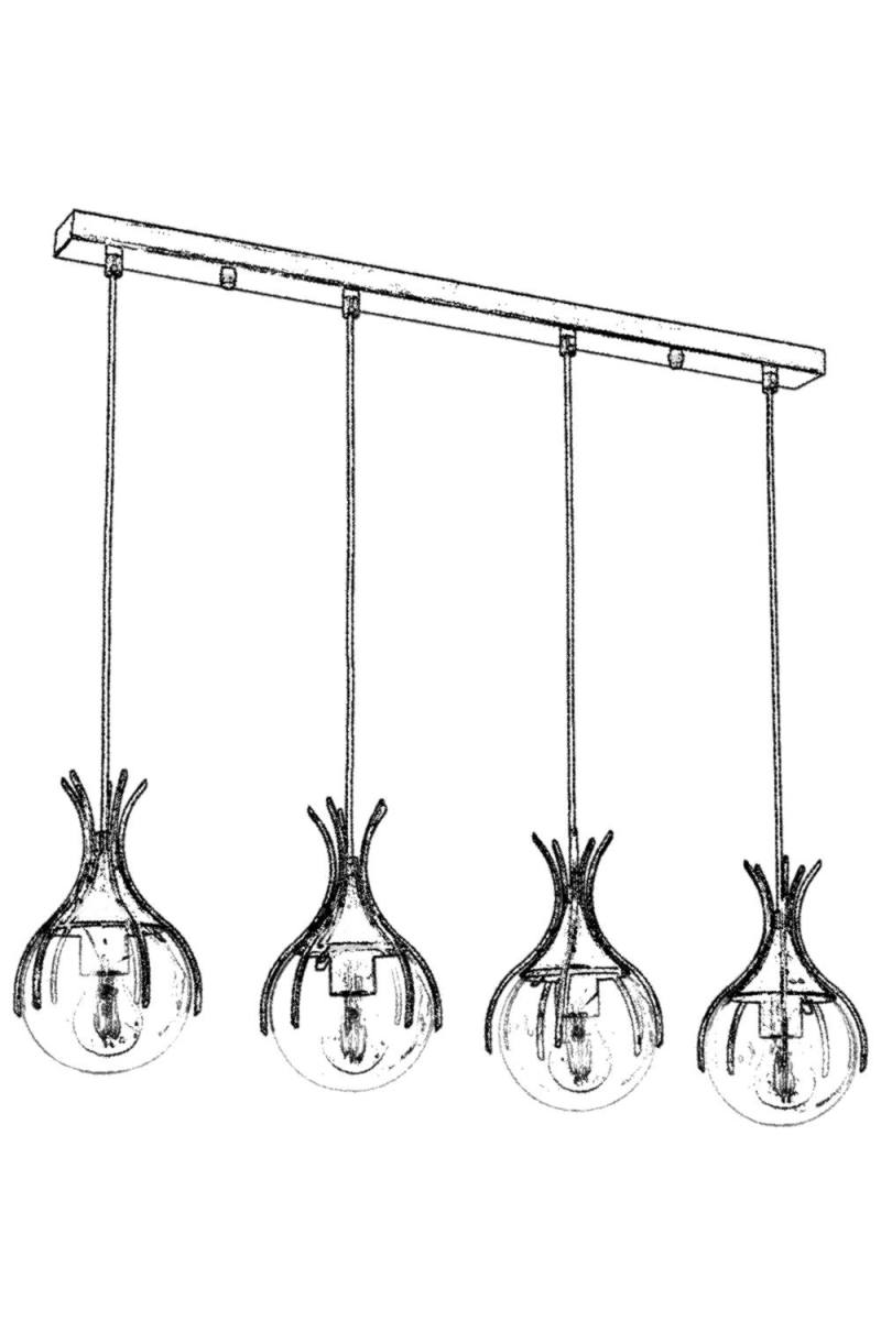 LUMI loftlampe, produktbillede 3 af 6, Loftlamper hos HomeNordic