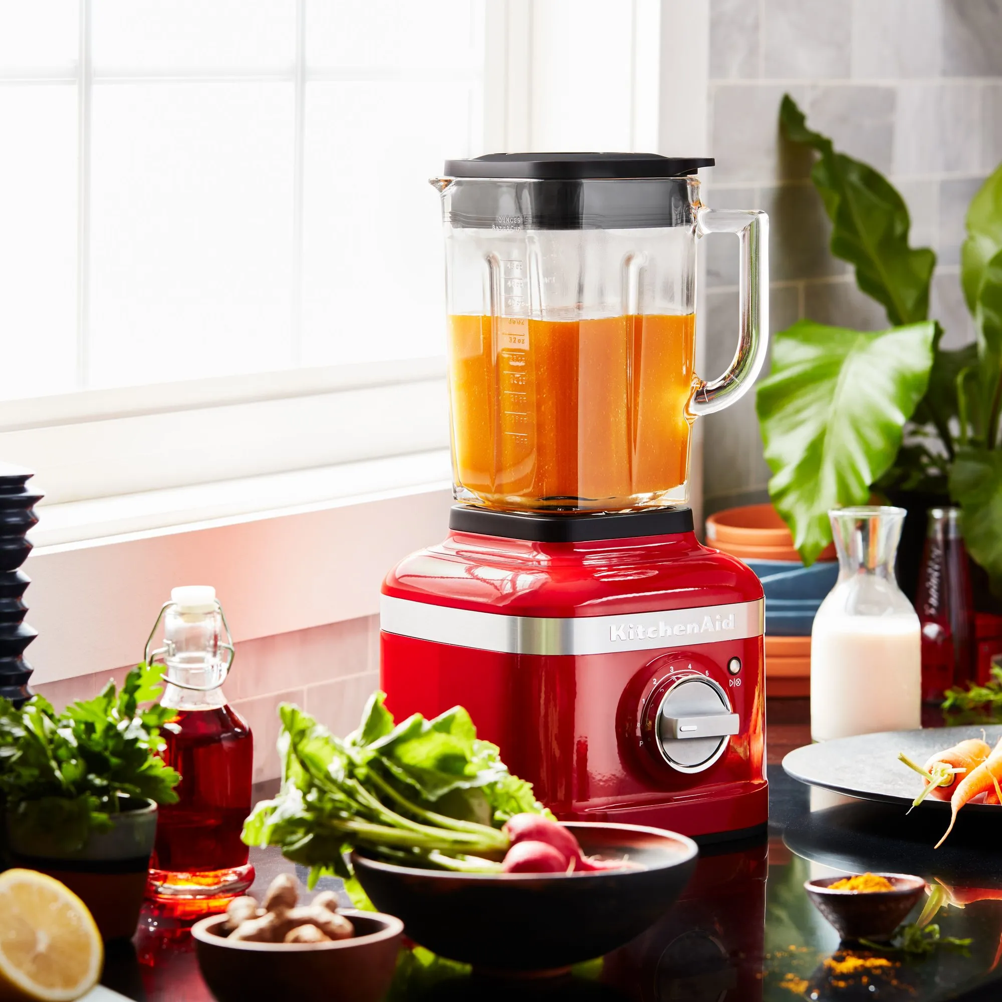 Artisan K400 Blender, Empire Red, produktbillede 4 af 4, Blendere hos HomeNordic