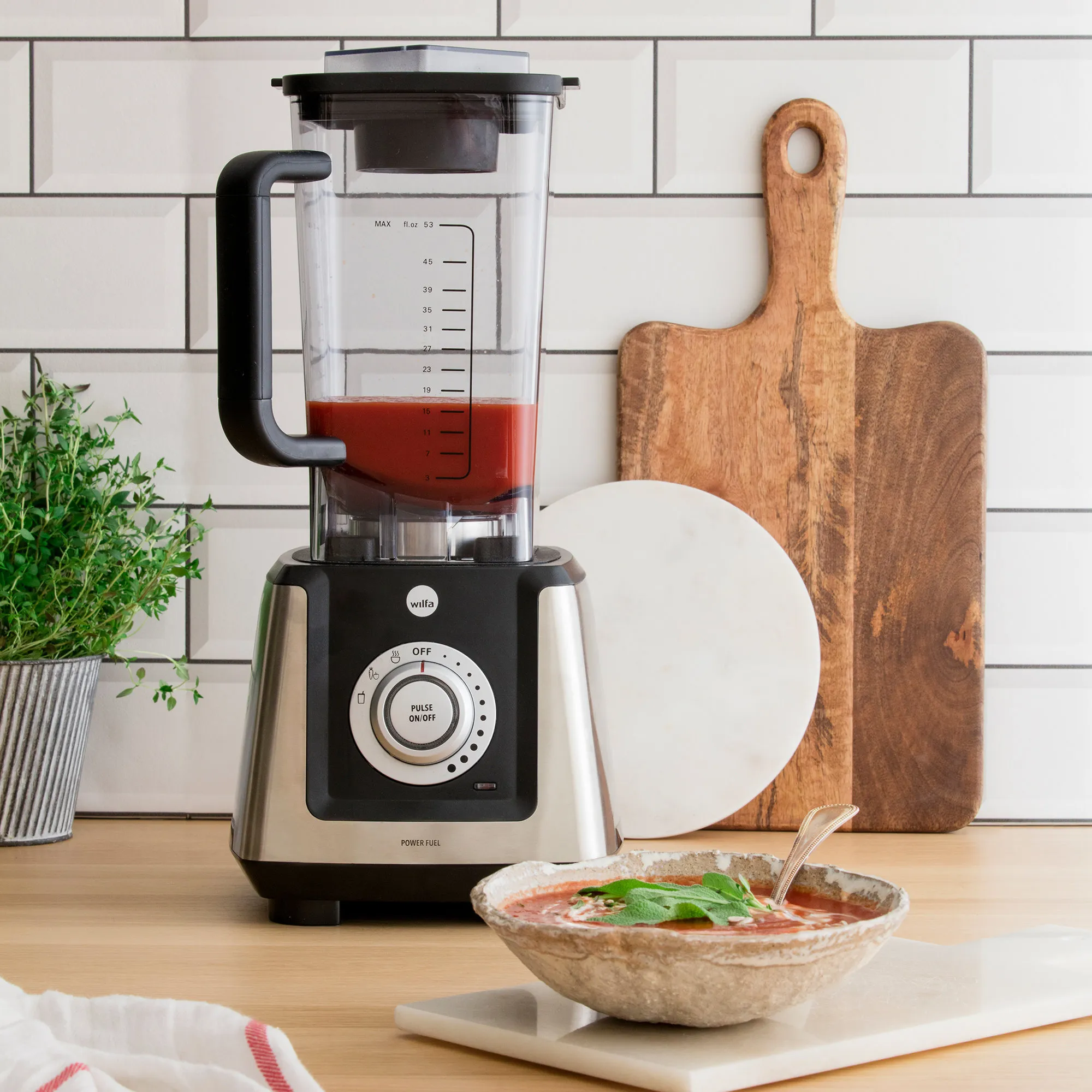 Power Fuel BPF-1200S blender stål, produktbillede 6 af 6, Blendere hos HomeNordic