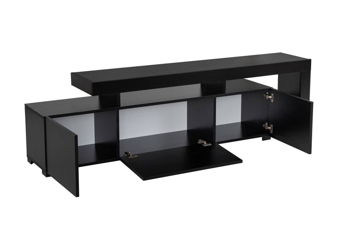 NORDVÄRK Beliz TV-bord, m. PVC-kantbånd LED-lys, produktbillede 9 af 13, TV-borde hos HomeNordic