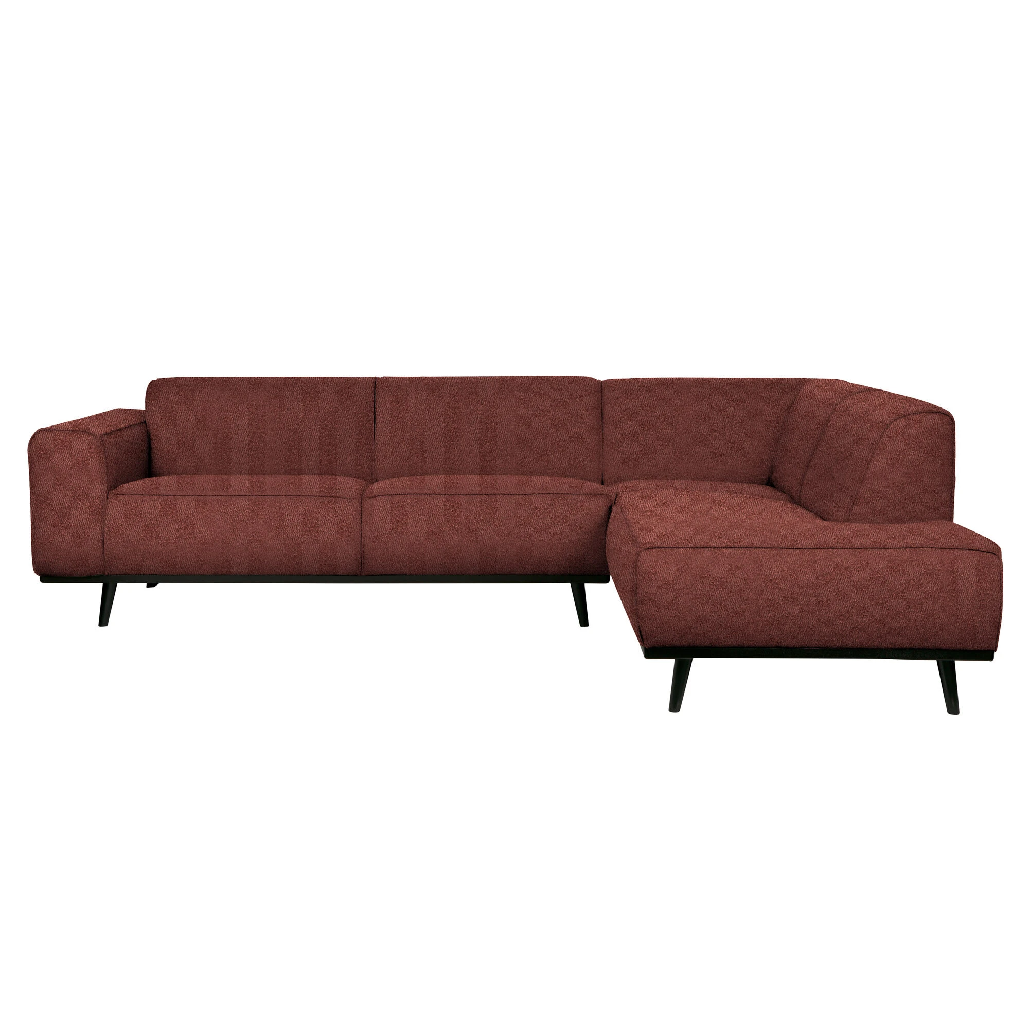 Statement Hjørnesofa Højrevendt Boucle, Sofaer hos HomeNordic