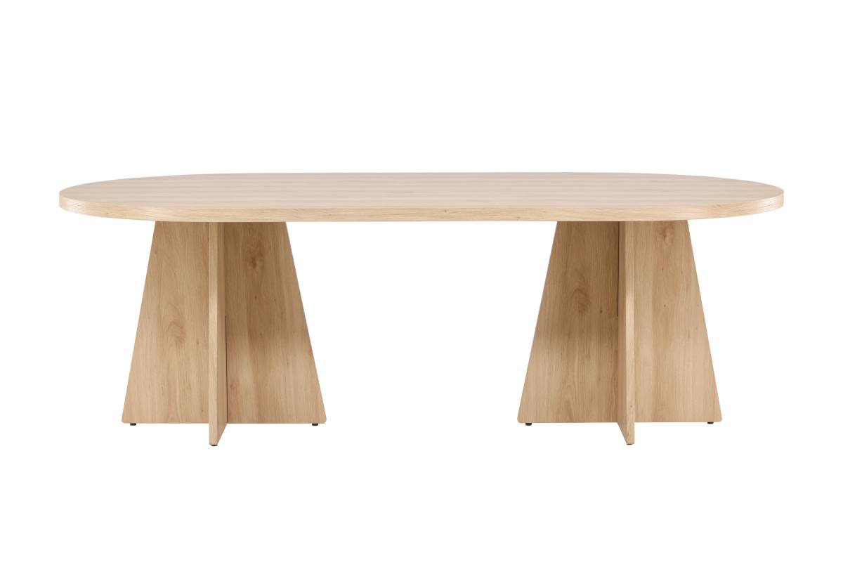VENTURE DESIGN Bootcut spisebord, rektangulær, produktbillede 10 af 16, Spiseborde hos HomeNordic