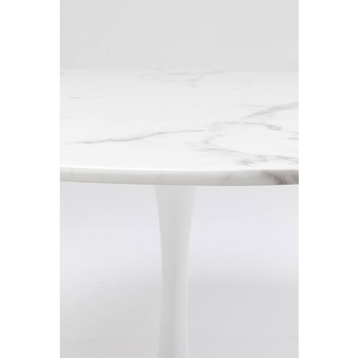 KARE DESIGN Veneto Marble White spisebord, rund, produktbillede 4 af 6, Spiseborde hos HomeNordic