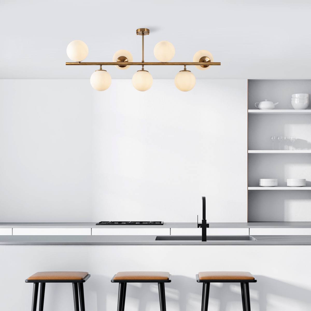 LUMI Caserta loftlampe, produktbillede 6 af 6, Loftlamper hos HomeNordic