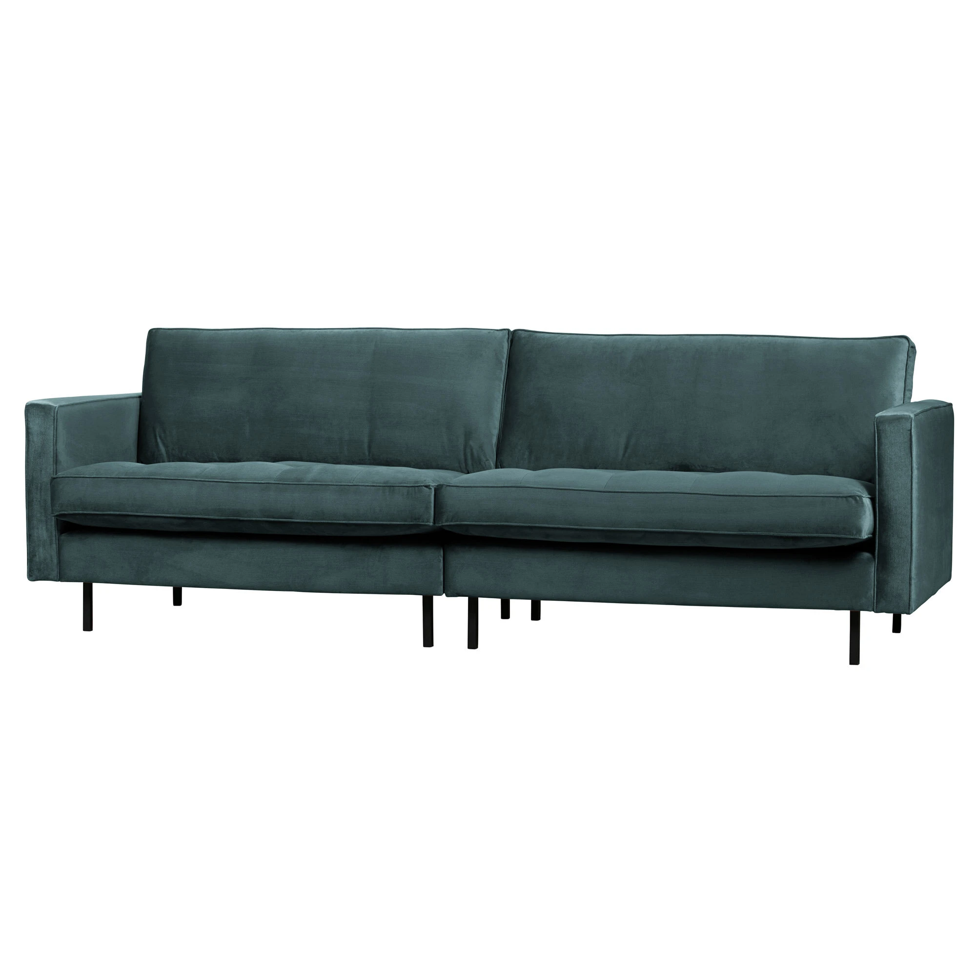 Rodeo Classic 3-pers Sofa Velour, produktbillede 3 af 7, Sofaer hos HomeNordic