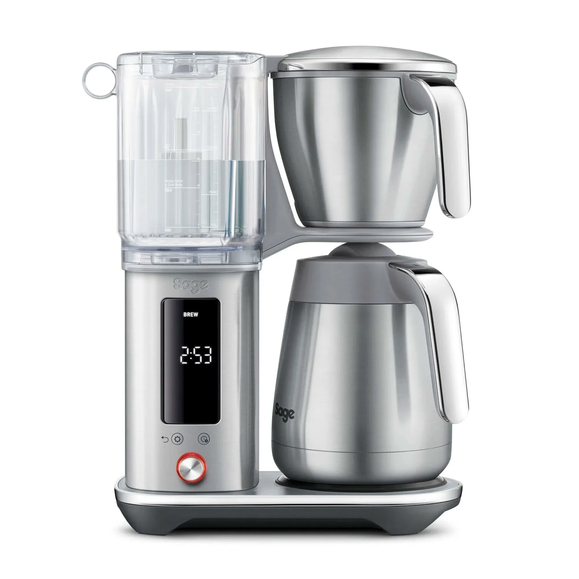 SDC465BSS4 Luxe Brewer Kaffemaskine, rustfrit stål, produktbillede 3 af 7, Kaffemaskiner hos HomeNordic